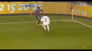 Ronaldinho elastico skill vs Real Madrid