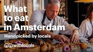The 10 things to eat in Amsterdam  WHAT & WHERE to eat by the locals  #Amsterdam #cityguide