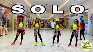 SOLO  ZUMBA DANCEFITNESS  ZUMBAZISTERS  ZIN ANN TEOFILO