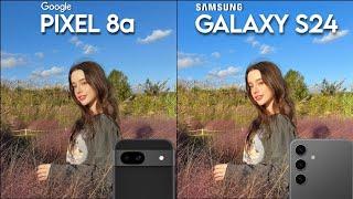 Google Pixel 8a VS Samsung Galaxy S24  Camera Test Comparison