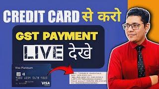 GST Payment by Credit Card  GST Payment Online