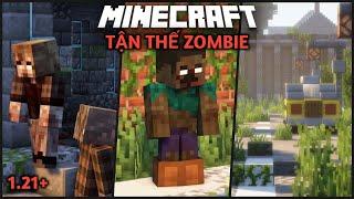 AddonMod Tận Thế Zonbie Siêu Hay Cho Minecraft Pe 1.21 Mới Nhất