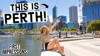 This is PERTH? First Impressions of Perth Vlog  Western Australia Travel