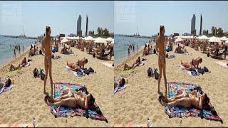 3D HOT BEACH GIRLS VR SBS 2021