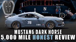 5000 Mile HONEST Review - 2024 Mustang Dark Horse
