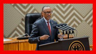 Ijambo rya Perezida Kagame mu muhango wo kurahira kwa Minisitiri wIntebe nAbadepite  14.08.2024