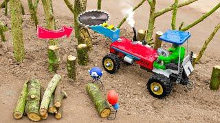 Top diy tractor making mini wood Saw science project  diy Mini CHAINSAW