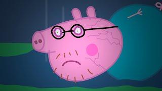 DADDY PIG WAS STRUCT BY LIGHTNING