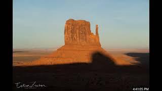 West Mitten Butte time lapse sunset