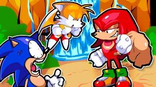 O MOD DA TRETA ENTRE O SONIC E KNUCKLES Friday Night Funkin Sonic 3 & Knuckles