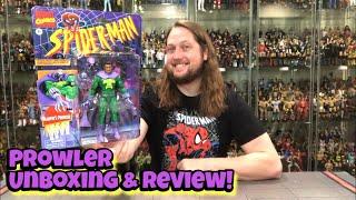 Prowler Spider-Man Retro Series Marvel Legends Unboxing & Review