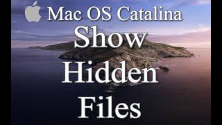 Show Hidden Files & Folder on MacOS with Keyboard Updated macOS Catalina or Earlier