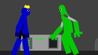 Robot Blue vs Robot Green Rainbow Friends