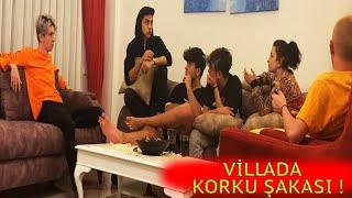 VİLLADA PARANORMAL OLAYLAR  EKİPLE KORKULU GECE   İKİZLER  BUSE KORKMAZ  YİĞİT RESMİ