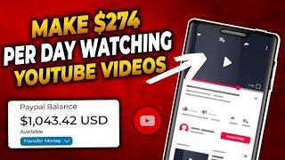 Make Money Watching Youtube Videos Earn Up to $274 Per Day  Make Money Online