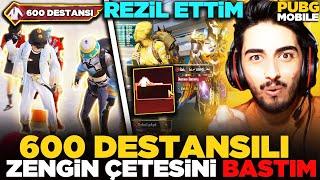 600 DESTANSI ÇETE KURMUŞ  EĞLENCE PARKINI BASIP REZİL ETTİM   PUBG MOBİLE