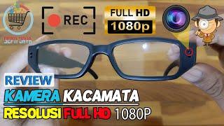 Gak Nyangka Kacamata Ini Bisa Jadi Kamera Review Spy Camera Kacamata Resolusi Full HD 1080P
