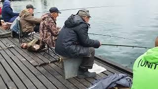 Рыбалка на Графской пристани.Севастополь.29 апреля 2023.