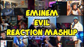 REACTORS GOING CRAZY  Eminem - Evil  better audio   UNCUT REACTION MASHUPCOMP