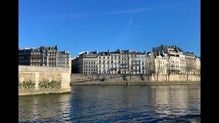 A stroll around the Ile Saint Louis island in Paris