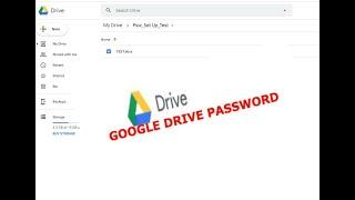 GOOGLE DRIVE PASSWORD PROTECT_FINALLY A SOLUTION