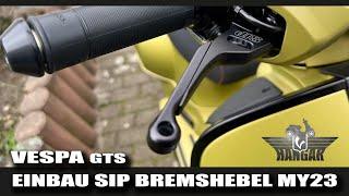 SIP Sportbremshebel für die Vespa GTS 125 und Vespa GTS 300 MY23 2023
