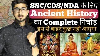 4 घंटे में Complete Ancient History का निचोड़  SSCCDSNDARRB में इस से बाहर कुछ नहीं आएगा