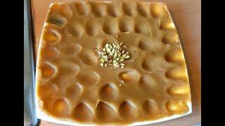 Traditional Persian Halva Recipe  Persian Dessert  Easy To Make Halvaدستور تهیه حلوا خانگی خوشمزه