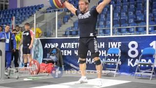 Dmitry Klokov - 180kg 190kg and 200kg Snatches