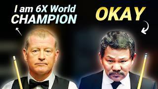 The Day Pool Legend EFREN REYES Humbled Worlds No. 1 SNOOKER PLAYER