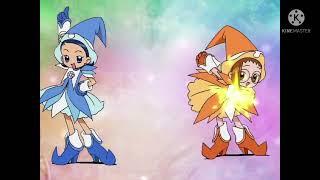 Power Rangers Time Force Transformation with Magical Doremi Sharp