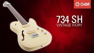 SOUNDCHECK G4M 734 SH Electric Guitar Vintage Ivory  Gear4music Guitars