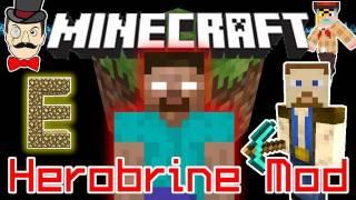 Minecraft HEROBRINE Mod Chuck Norris Sighting Herobrine Traps... Hes Watching You