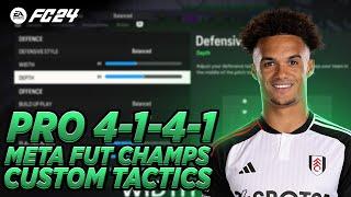 PRO 4141 META  CUSTOM TACTICS + INSTRUCTIONS FC 24