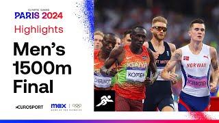 WHAT AN ENDING   Mens 1500m Final Highlights  #Paris2024 #Olympics