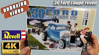 1930 ford model a coupe revell - Unboxing Video