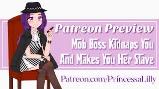 Mob Boss Kidnaps You And Makes You Her Slave  PATREON PREVIEW ASMR Femdom Roleplay NSFW