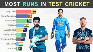 Most Runs in Test Cricket History 2000-2023  Top 10 Batsmen