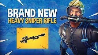 *NEW* Heavy Sniper Rifle - Fortnite Battle Royale Gameplay - Ninja