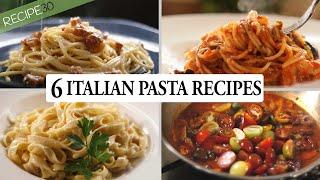 6 Italian Pasta Recipes You Cant Miss