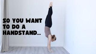 How To Do A Handstand│BEGINNER HANDSTAND TUTORIAL│Learn Handstand Basics│Handstand Tips & Tricks