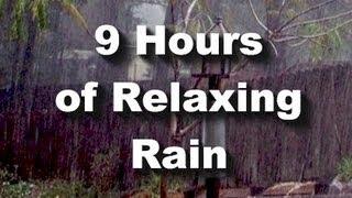 Rain Sounds  9 hour long Raining Sleep Sounds