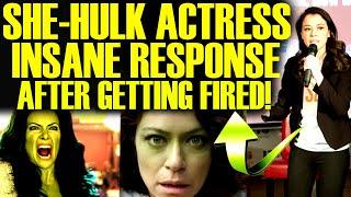 SHE-HULK ACTRESS BLAMES FANS FOR GETTING FIRED BY DISNEY & MARVEL AFTER WOKE AGENDA BACKFIRES