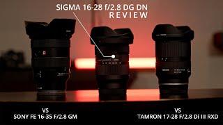 Sigma 16-28mm f2.8 Review Vs Sony 16-35 and Tamron 17-28