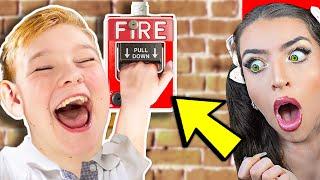 Kid Pulls FIRE ALARM to SKIP TEST & Lives To REGRET IT? CRAZIEST SCHOOL STORY EVER