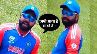 Rohit Sharma and stump mic a never ending love story