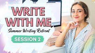 Write With Me LIVE ️ June Writing Retreat – Session 2