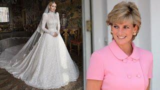 Princess Diana’s Niece Lady Kitty Spencer is MARRIED See Her Dress