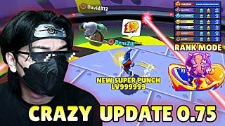 NEW CRAZY UPDATE STUMBLE GUYS VERSION 0.75  NEW MODE RANKED AND NEW ABILITIES REVAMP EMOTE LV999999