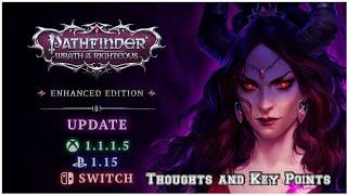 Pathfinder Wrath of the Righteous CONSOLE UPDATE 5623